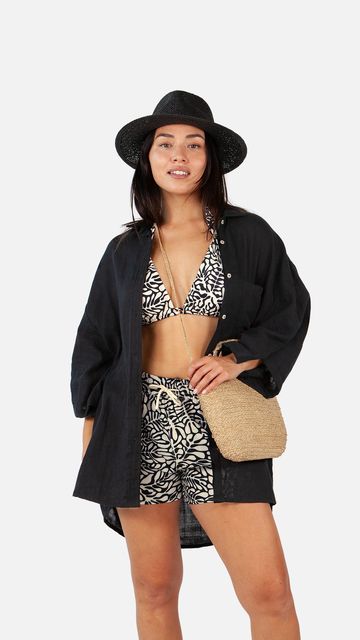 Barts Makemo Shoulderbag Raffia Schoudertas