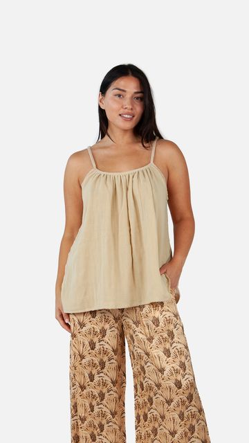 Barts Moolattoo Top Top Met Spaghettibandjes