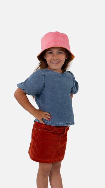 Barts Orana Hat Kids Katoenen Buckethat Kids