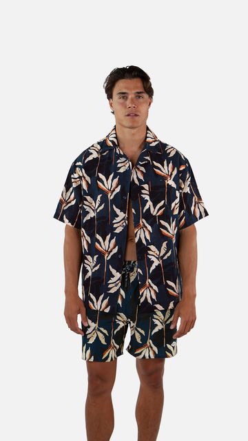 Barts Ryesi Shirt Heren Overhemd Katoen/linnenmix