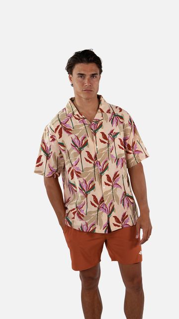 Barts Ryesi Shirt Heren Overhemd Katoen/linnenmix