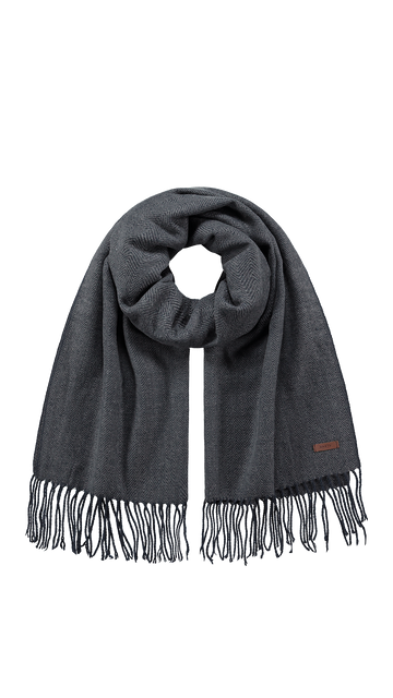 barts Soho Scarf Zachte sjaal met visgraat patroon