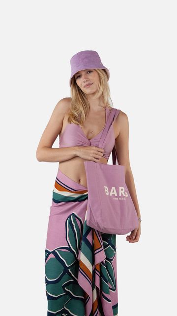 Barts Sunraysia Bag Baumwolltasche Mit BARTS-Print