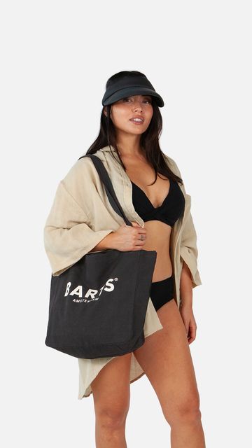 Barts Sunraysia Bag Katoenen Tas Met BARTS Opdruk