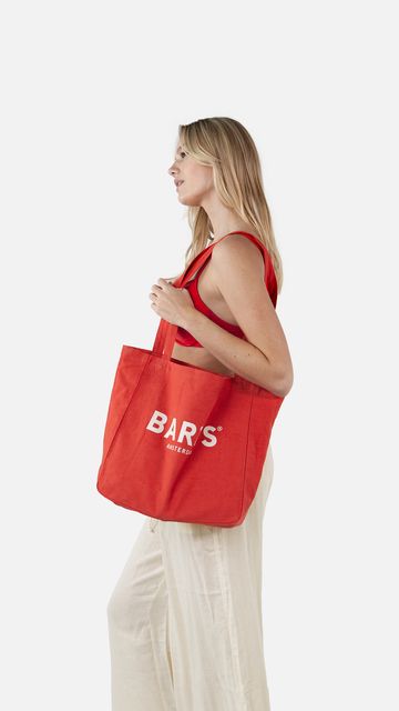 Barts Sunraysia Bag Katoenen Tas Met BARTS Opdruk