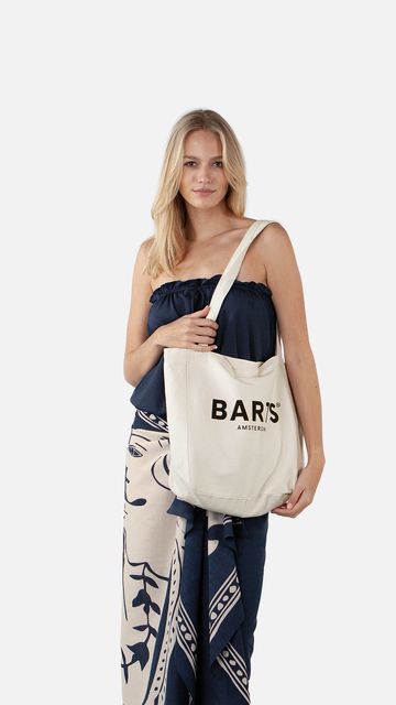 Barts Sunraysia Bag Katoenen Tas Met BARTS Opdruk