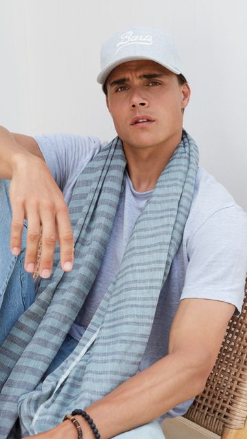 Barts Wagga Zomerse Gestreepte Sjaal