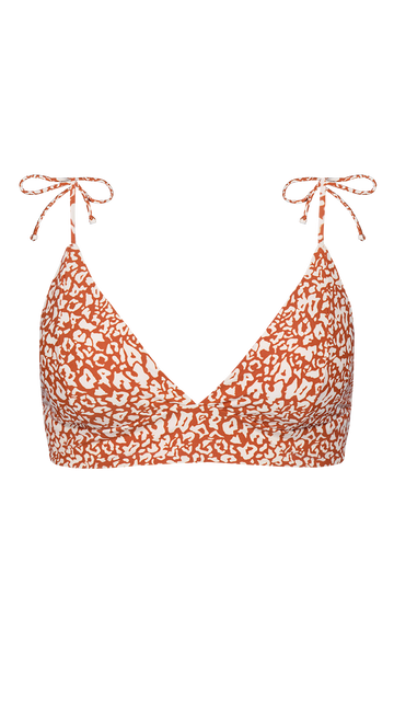 barts Farny Bralette Bralette bikinitop met romantisch dessin