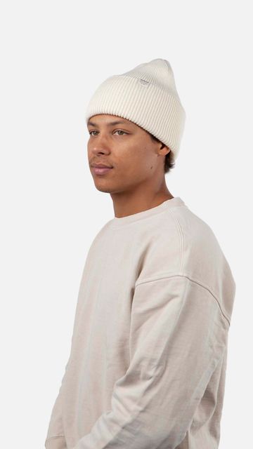 Barts Haveno Beanie Comfortabele Uni Muts Met Omslag