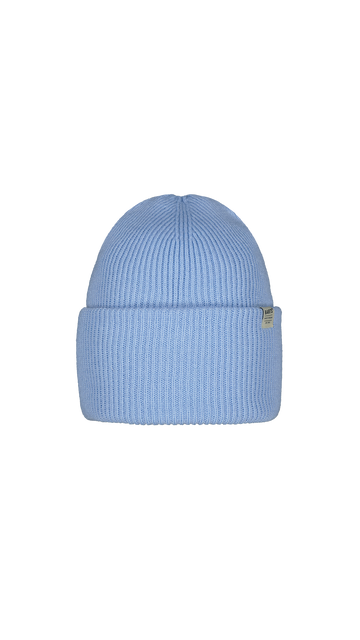 barts Haveno Beanie Comfortabele uni muts met omslag