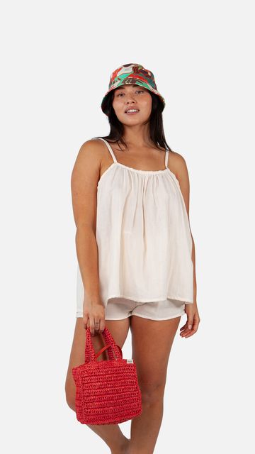 Barts Kaven Handbag Papieren Handtas Met Schouderband