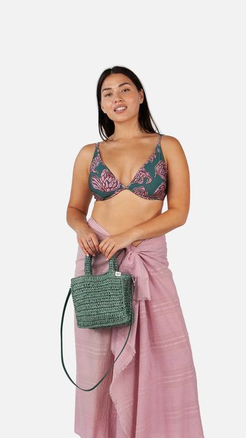 Barts Kaven Handbag Papieren Handtas Met Schouderband