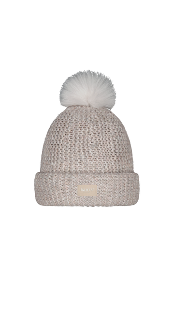 barts Meadew Beanie Mädchenhut mit Kunstpelz-Pompon