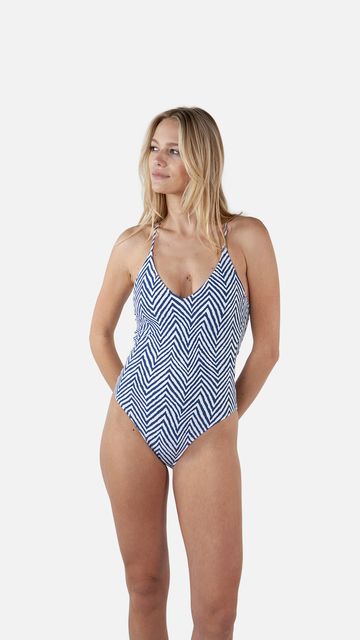 Barts Yankun Plunge One Piece Badeanzug Mit Tiefem Ausschnitt