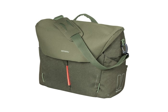 Basil Basil B-Safe Commuter Nordlicht - Laptoptas - 17 Liter - Olijf Groen