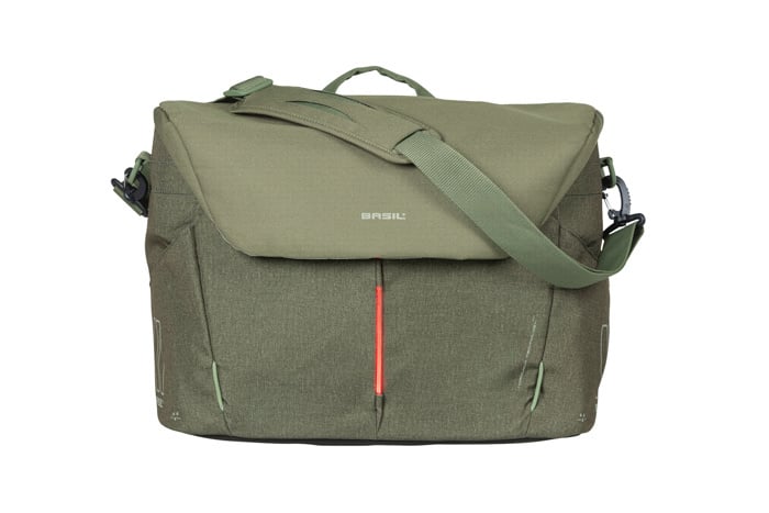 Basil Basil B-Safe Commuter Nordlicht - Laptoptas - 17 Liter - Olijf Groen