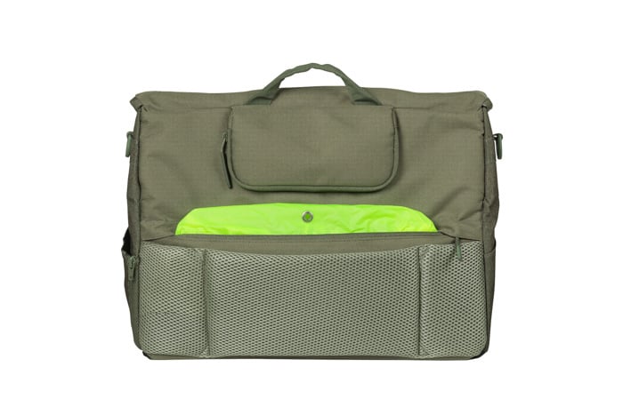 Basil Basil B-Safe Commuter Nordlicht - Laptoptas - 17 Liter - Olijf Groen