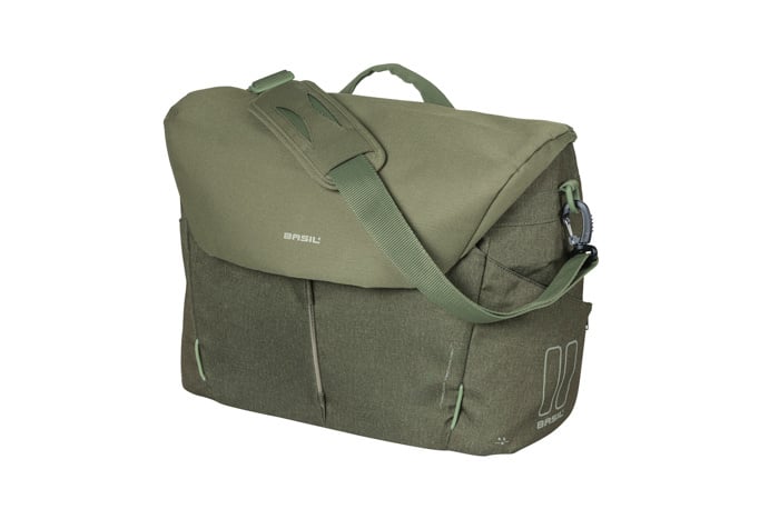 basil Basil B-Safe Commuter Nordlicht - laptoptas - 17 liter - olijf groen