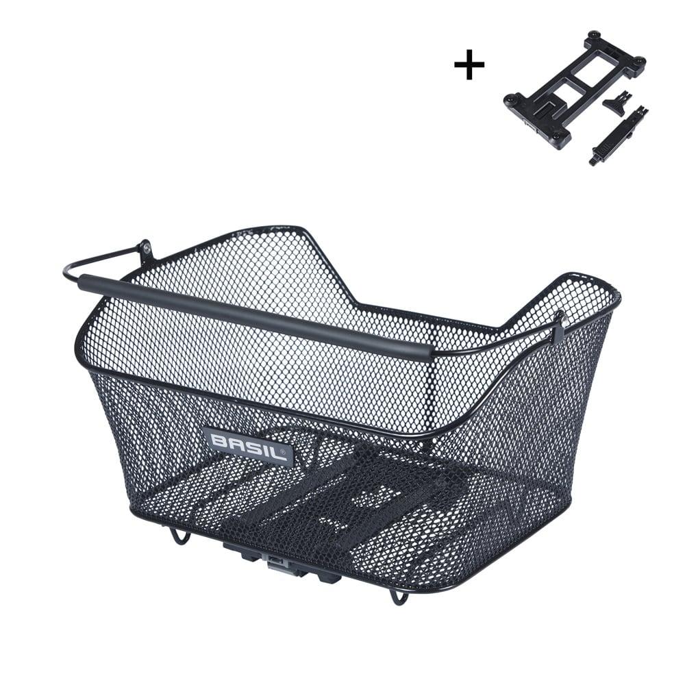 basil Basil Base M MIK - fietsmand - achterop - zwart