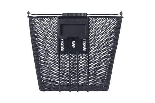 Basil Basil Bilbao KF + Stem Holder - Fietsmand - Zwart