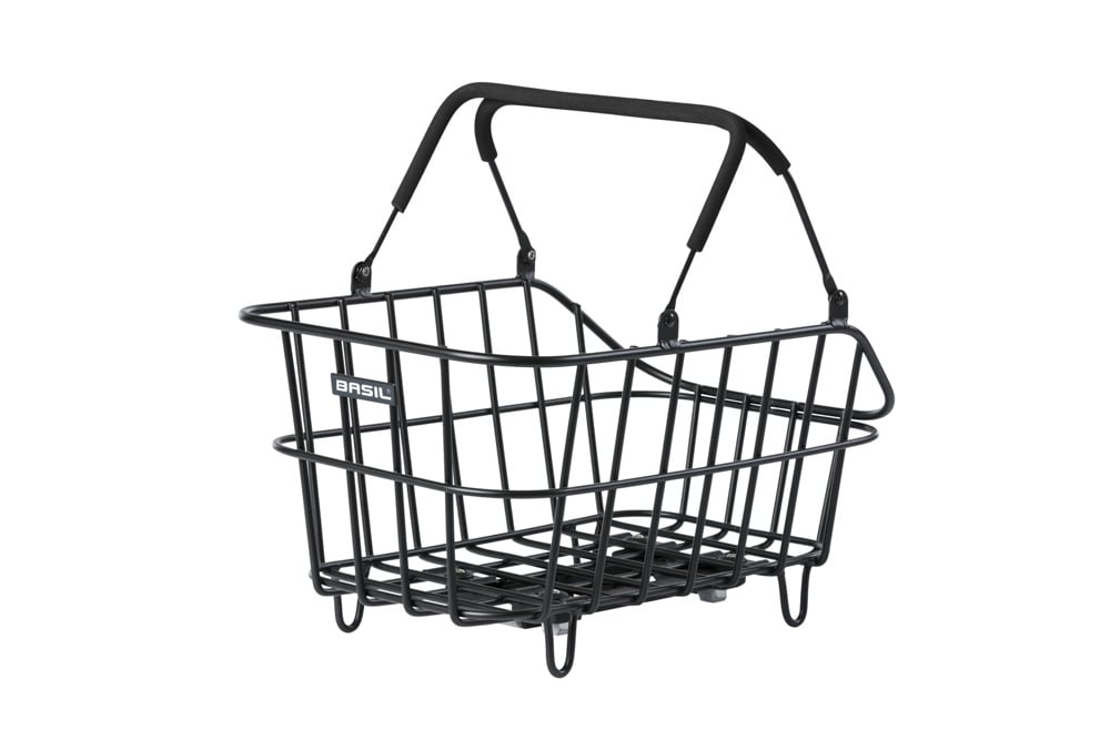 Basil Basil Cento Alu MIK - Fietsmand - Zwart
