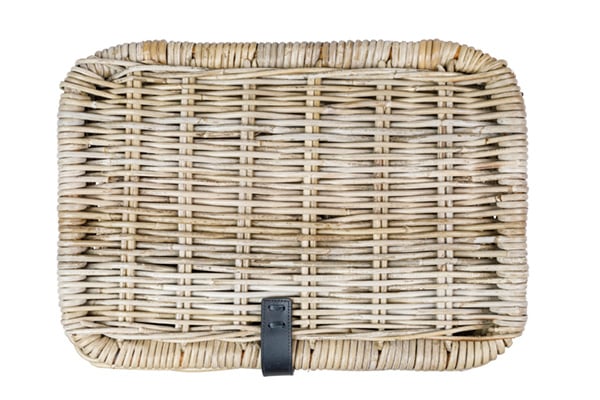 Basil Basil Dax Met Deksel - Fietsmand - S - Grijs