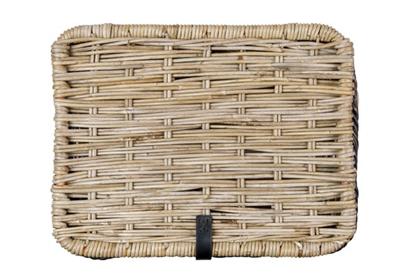 Basil Basil Dijon - Fietsmand - Large - Grijs/zwart