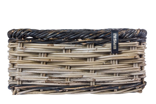 Basil Basil Dijon - Fietsmand - Small - Grijs/zwart