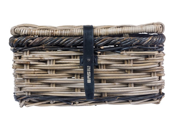 Basil Basil Dijon - Fietsmand - Small - Grijs/zwart