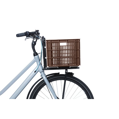 Basil Basil Fietskrat L - Groot - 40 Liter - Bruin