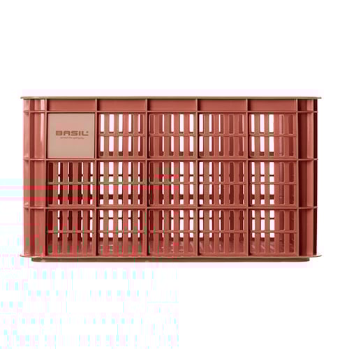 Basil Basil Fietskrat L - Groot - 40 Liter - Rood