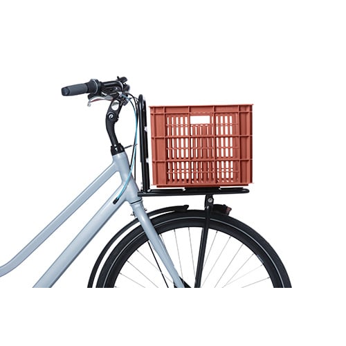 Basil Basil Fietskrat L - Groot - 40 Liter - Rood