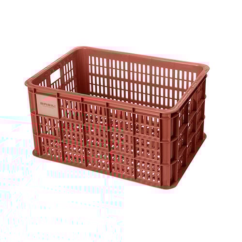 basil Basil fietskrat L - groot - 40 liter - rood