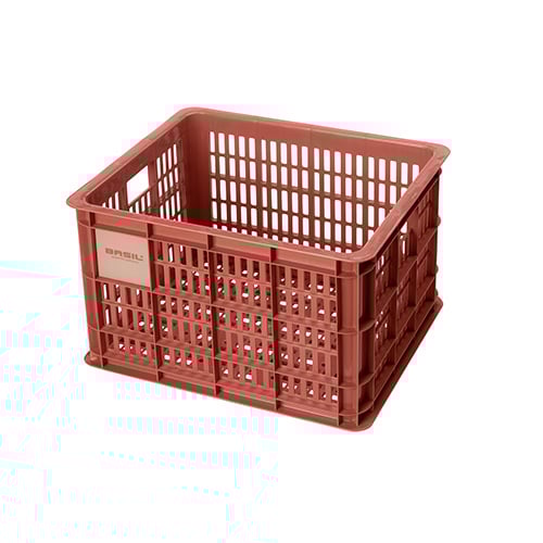 basil Basil fietskrat M - medium - 29.5 liter - rood