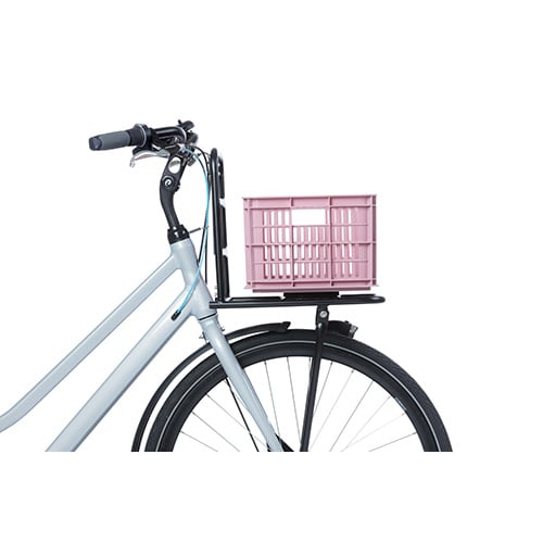 Basil Basil Fietskrat S - Klein - 17.5 Liter - Roze