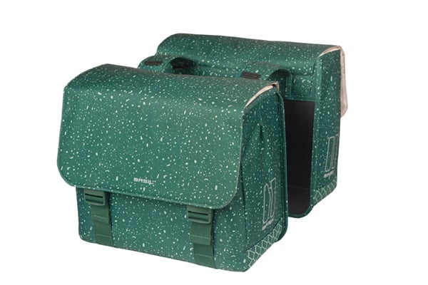 basil Basil Flair - dubbele fietstas - 35 liter - groen