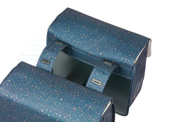 Basil Basil Flair - Dubbele Fietstas - 35 Liter - Navy