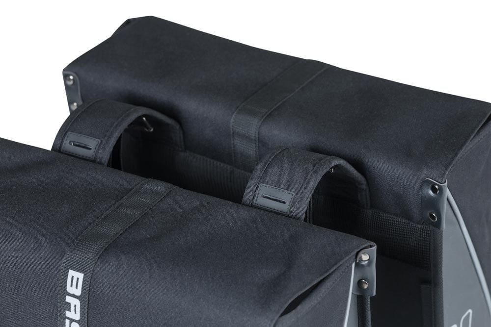 Basil Basil Forte - Dubbele Fietstas - 35 Liter - Zwart