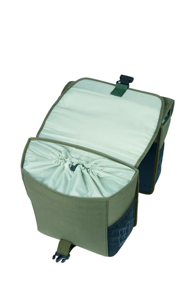 Basil Basil GO - Dubbele Fietstas - 32 Liter - Groen