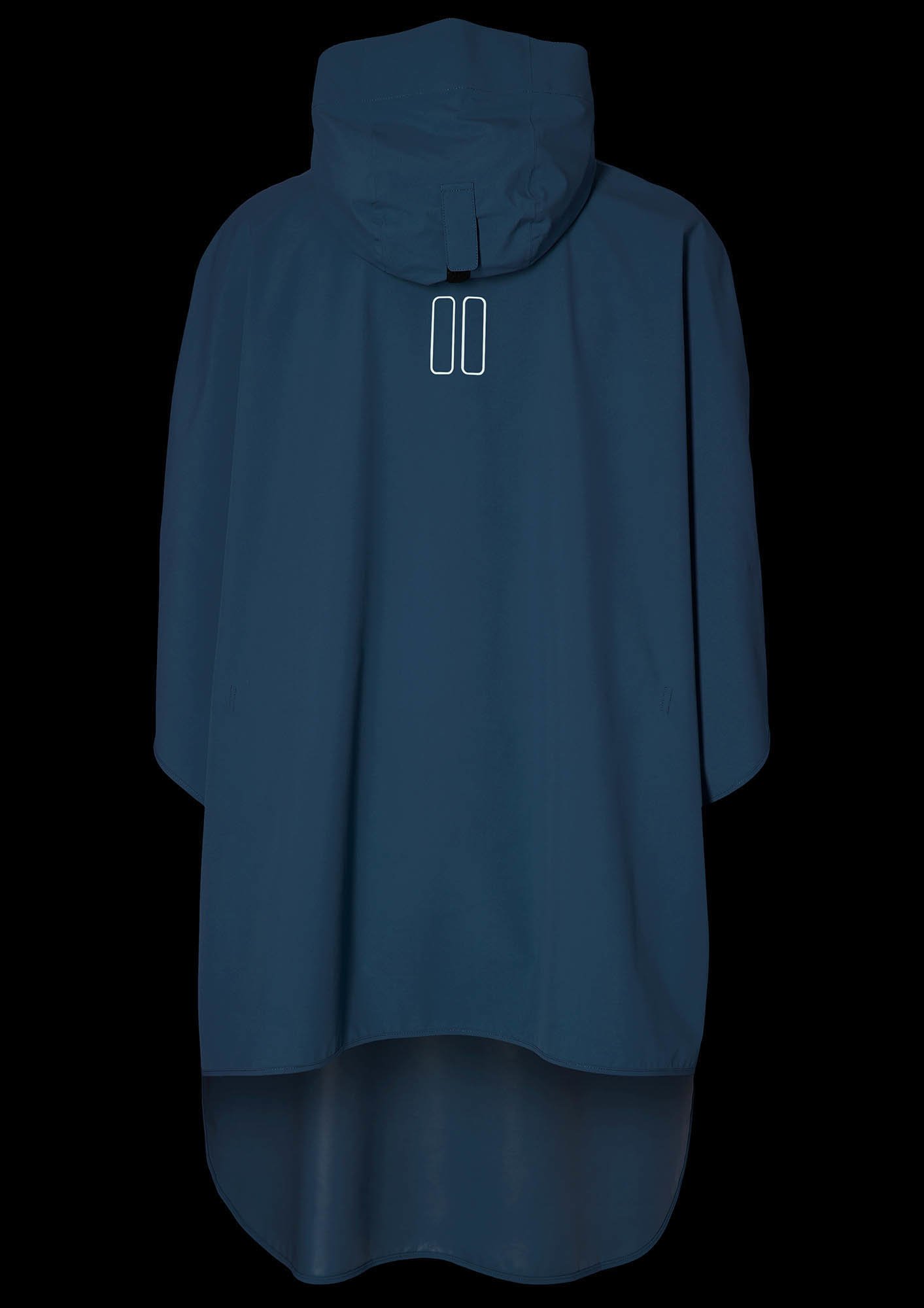 Basil Basil Hoga Fietsregenponcho - Unisex - Blauw