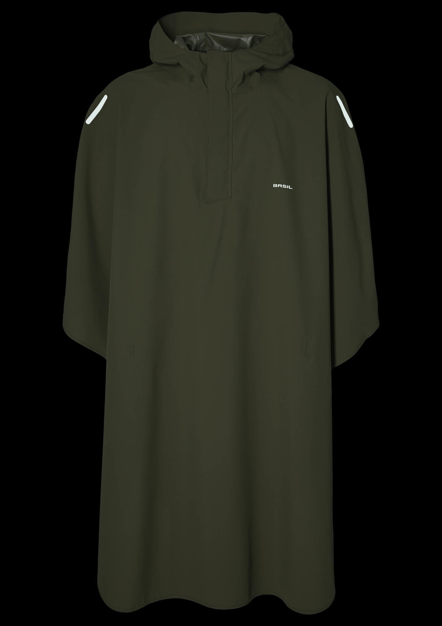 Basil Basil Hoga Fietsregenponcho - Unisex - Groen