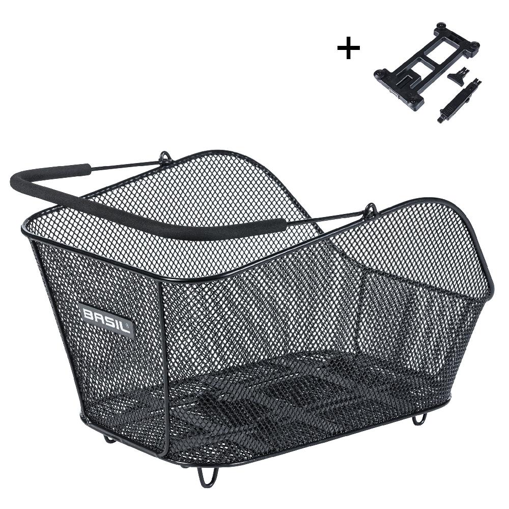 basil Basil Icon M MIK – fietsmand - achterop - zwart