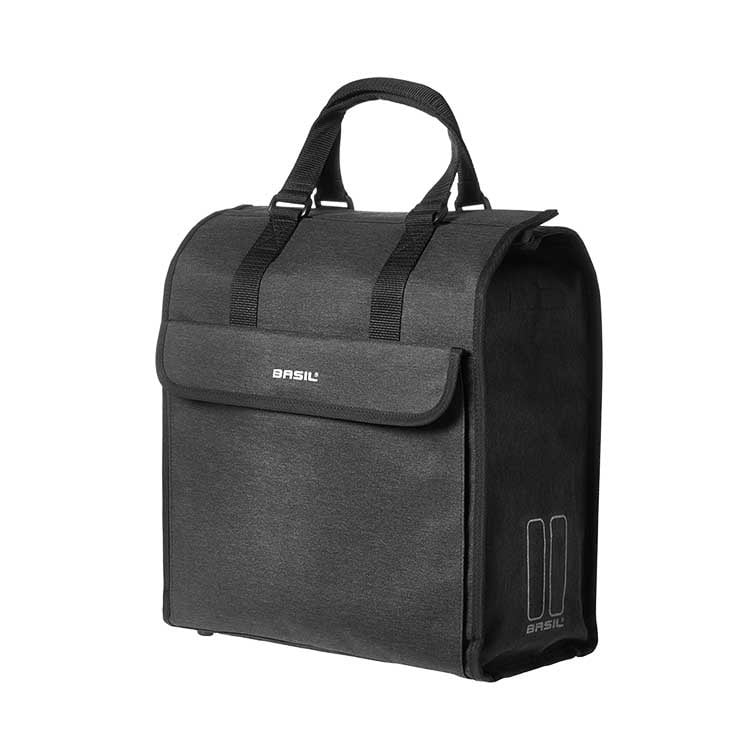 basil Basil Mira - fietsshopper - 17 liter - zwart