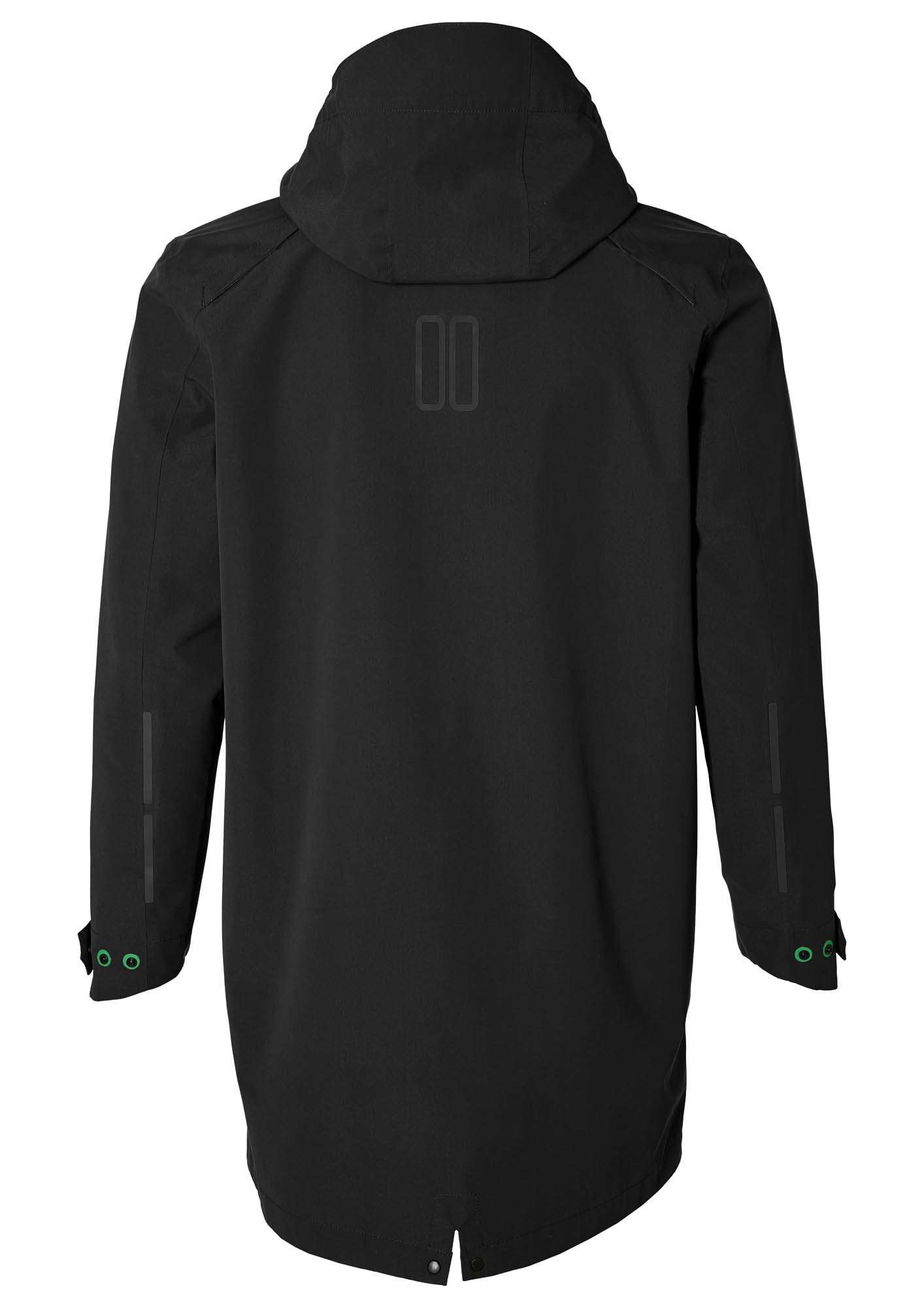 Basil Basil Mosse Fietsregenparka - Heren - Zwart