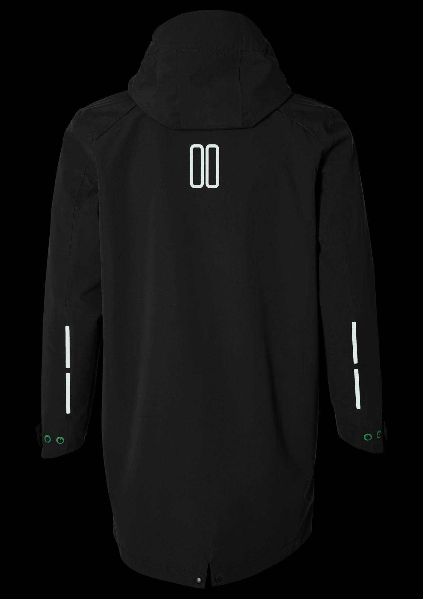 Basil Basil Mosse Fietsregenparka - Heren - Zwart