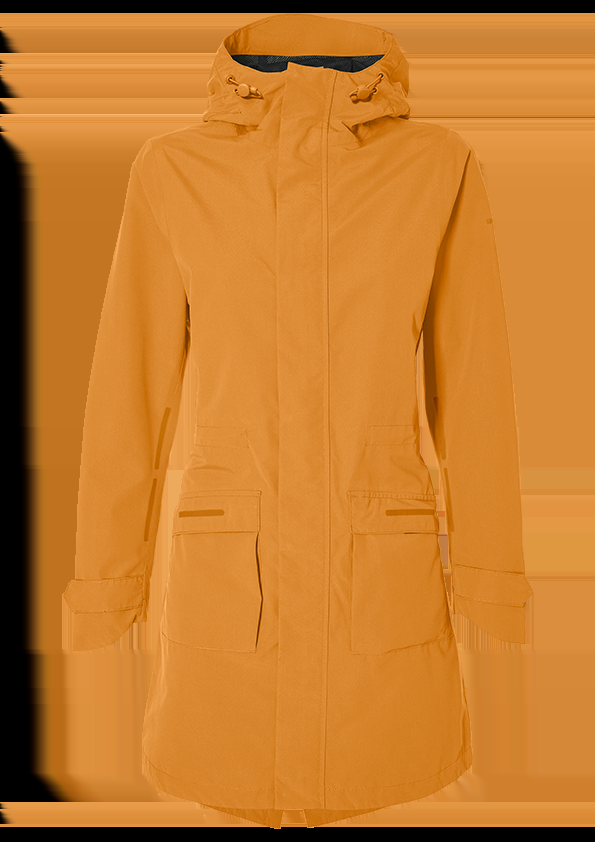 basil Basil Mosse regenparka - dames - bruin