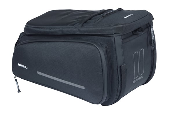basil Basil Move - bagagedragertas - 10-26 liter - zwart