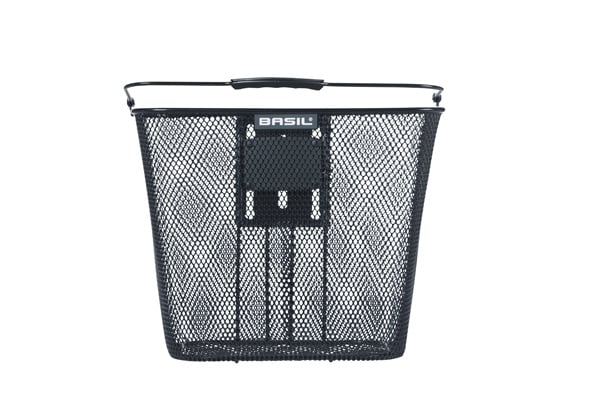 Basil Basil Bilbao BE - Fietsmand - Inclusief BasEasy Stuurpenhouder - Zwart