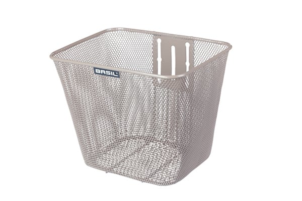 Basil Basil Bilbao FM - Fietsmand - Voorop - Nude Metallic