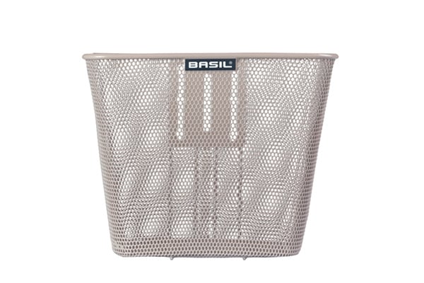 Basil Basil Bilbao FM - Fietsmand - Voorop - Nude Metallic